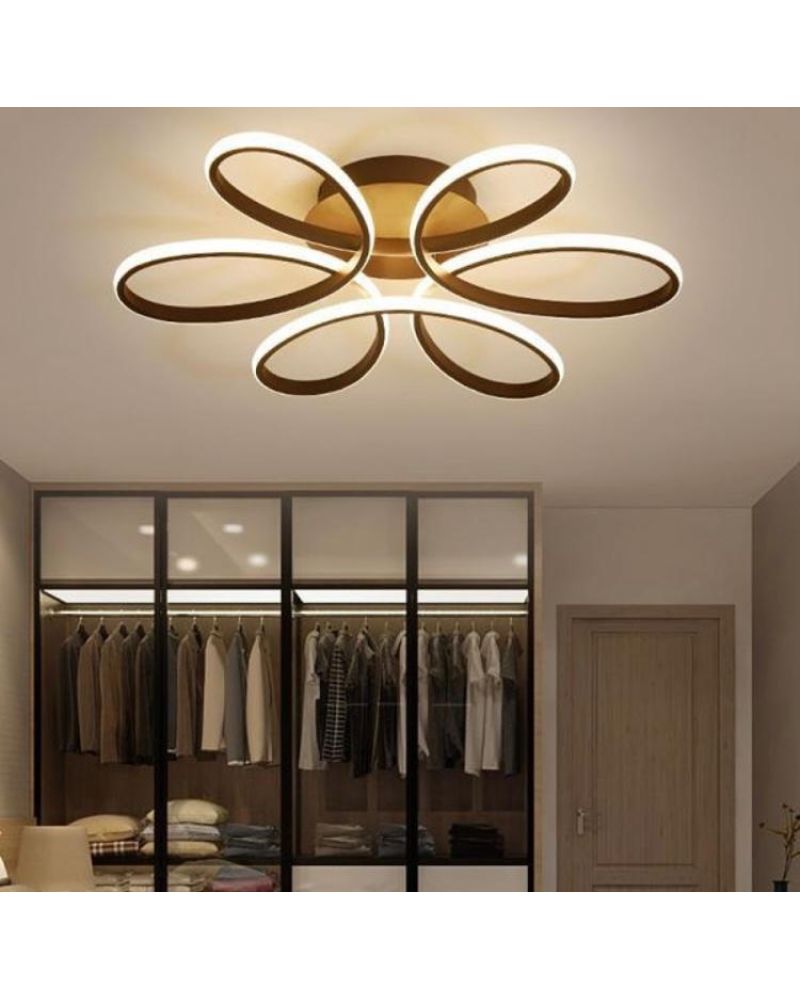 Ø60CM PAPATYA LED AVİZE PLAFONYER ML30037