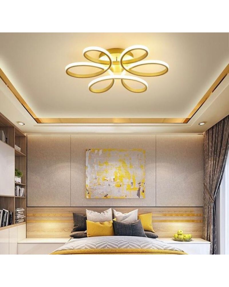 Ø60CM PAPATYA LED AVİZE PLAFONYER ML30037