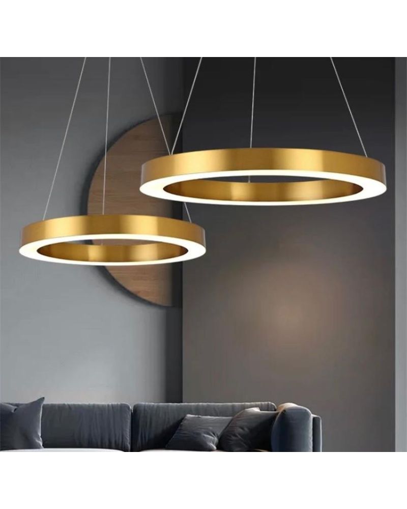 Ø100CM SİMİT LED AVİZE PLAFONYER ML2014.60.100