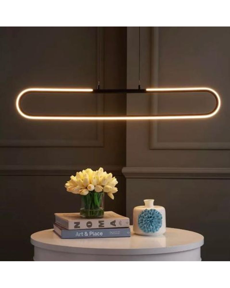 100*16CM ELİPS LED AVİZE SARKIT ML80013
