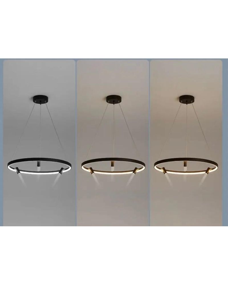 Ø60CM SPOTLU LED AVİZE SARKIT ML31041