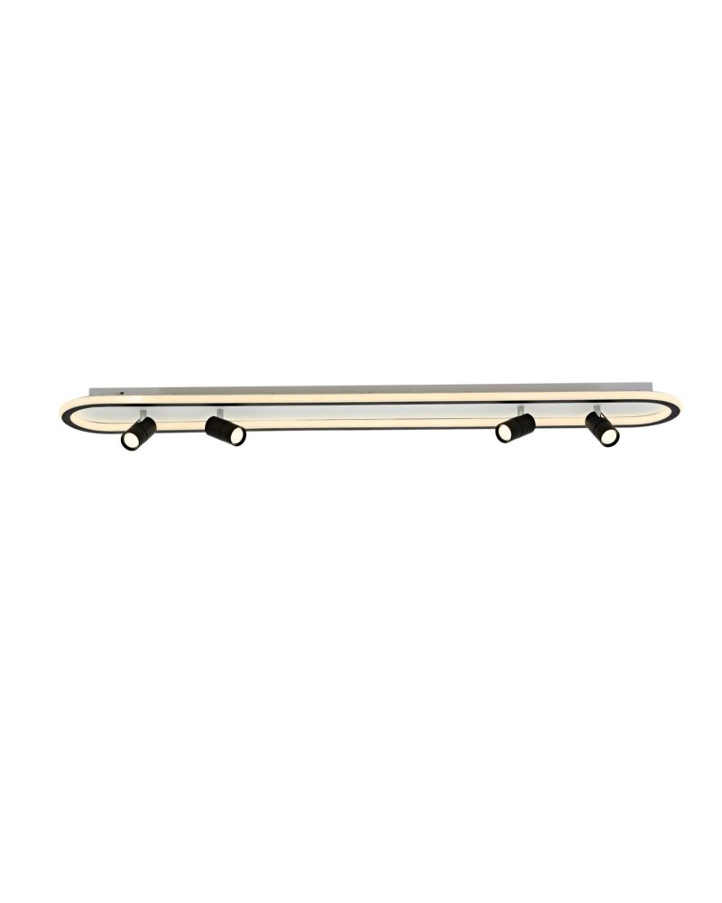 120CM SPOTLU ELİPS LED AVİZE PLAFONYER ML31051