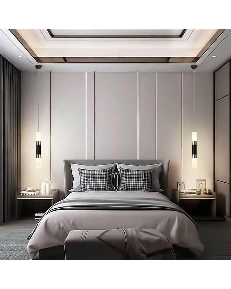 H:27 CM ÇİFT AKRİLİK LED BORU SARKIT ML83110