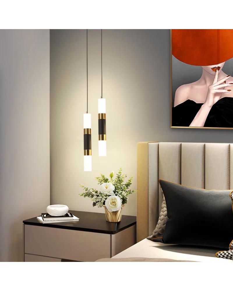 H:27 CM ÇİFT AKRİLİK LED BORU SARKIT ML83110