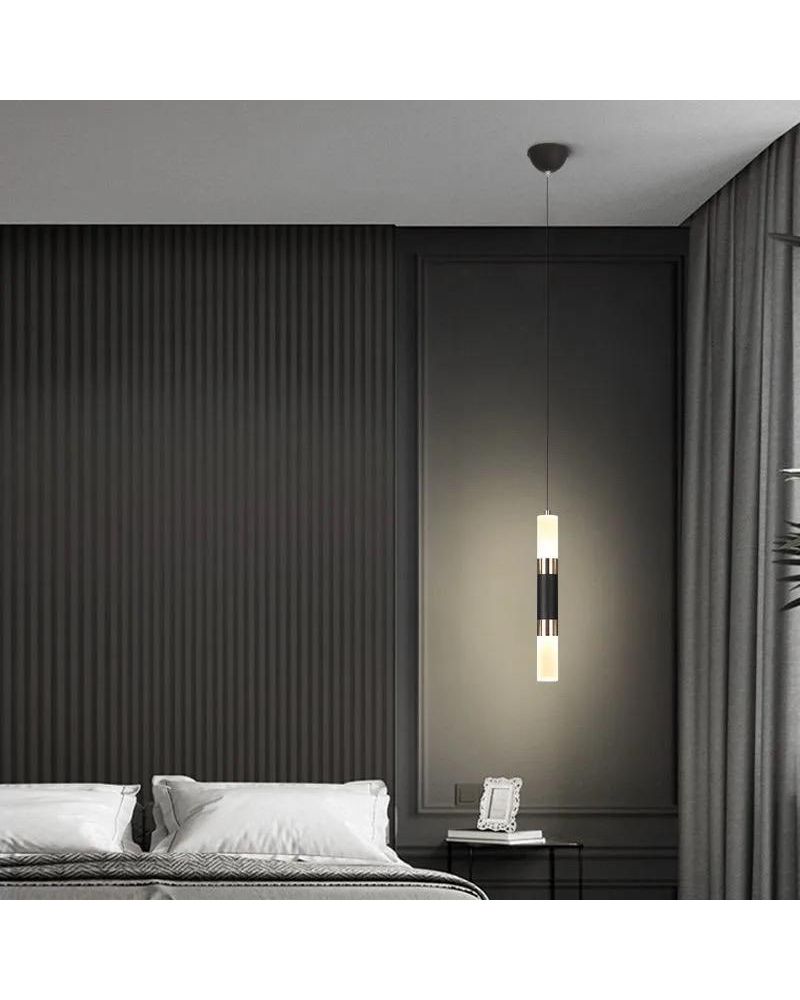 H:27 CM ÇİFT AKRİLİK LED BORU SARKIT ML83110