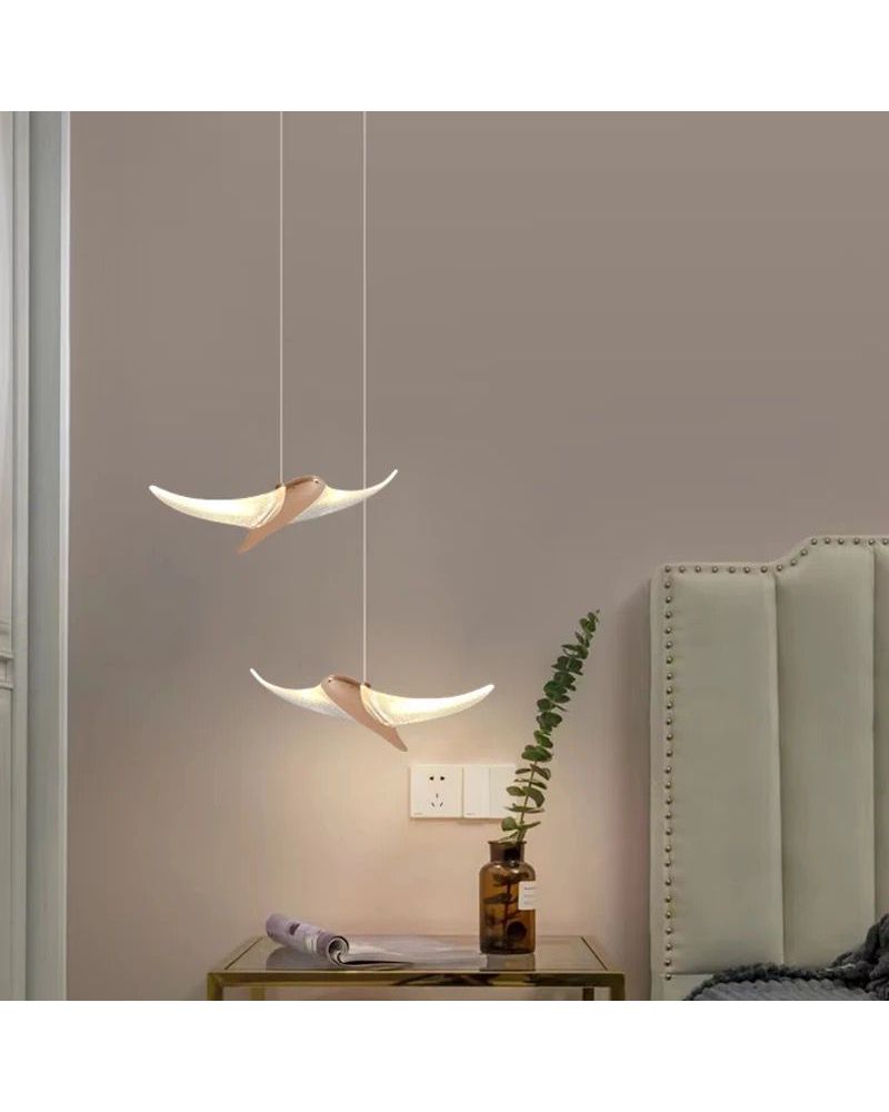 AKRİLİK KUŞ LED AVİZE SARKIT ML86026A
