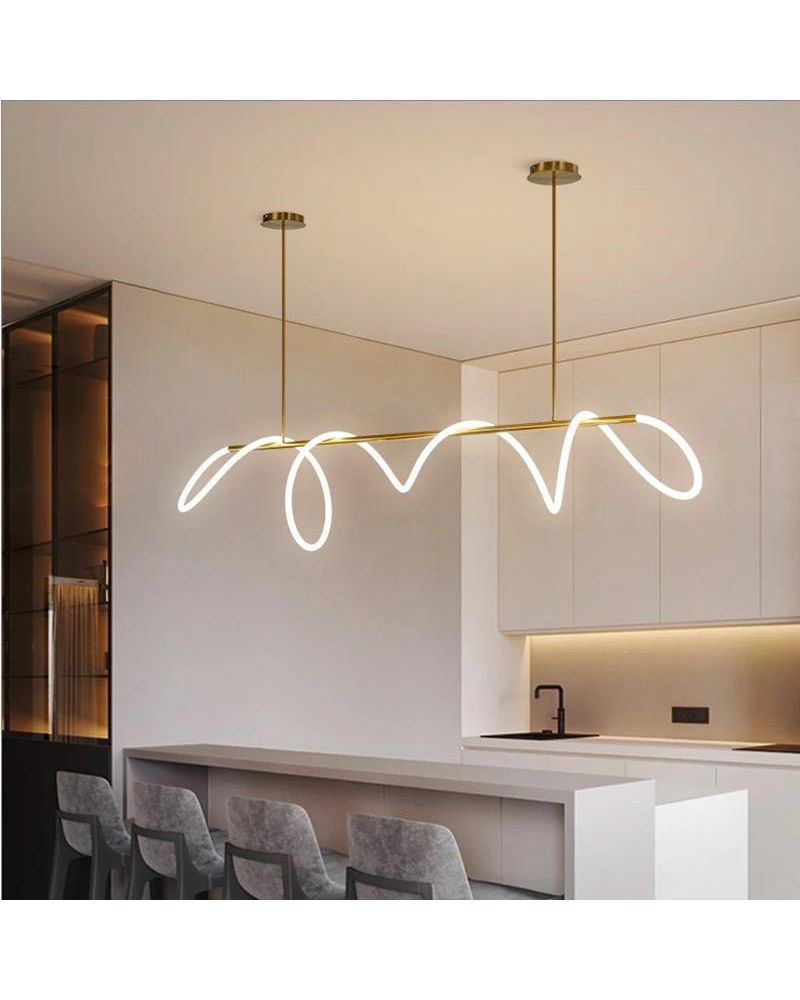150CM SİLİKON LED AVİZE SARKIT ML86018