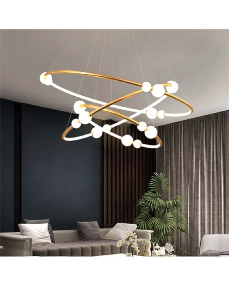 Ø100-80-60CM KÜRELİ LED AVİZE SAKIT ML83603