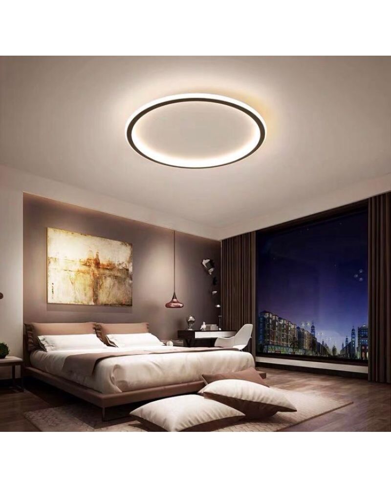 Ø30CM İÇE VE DIŞA IŞIK LED AVİZE PLAFONYER ML54098