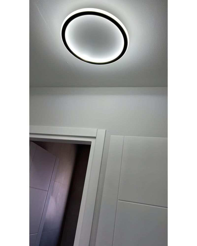 Ø30CM İÇE VE DIŞA IŞIK LED AVİZE PLAFONYER ML54098