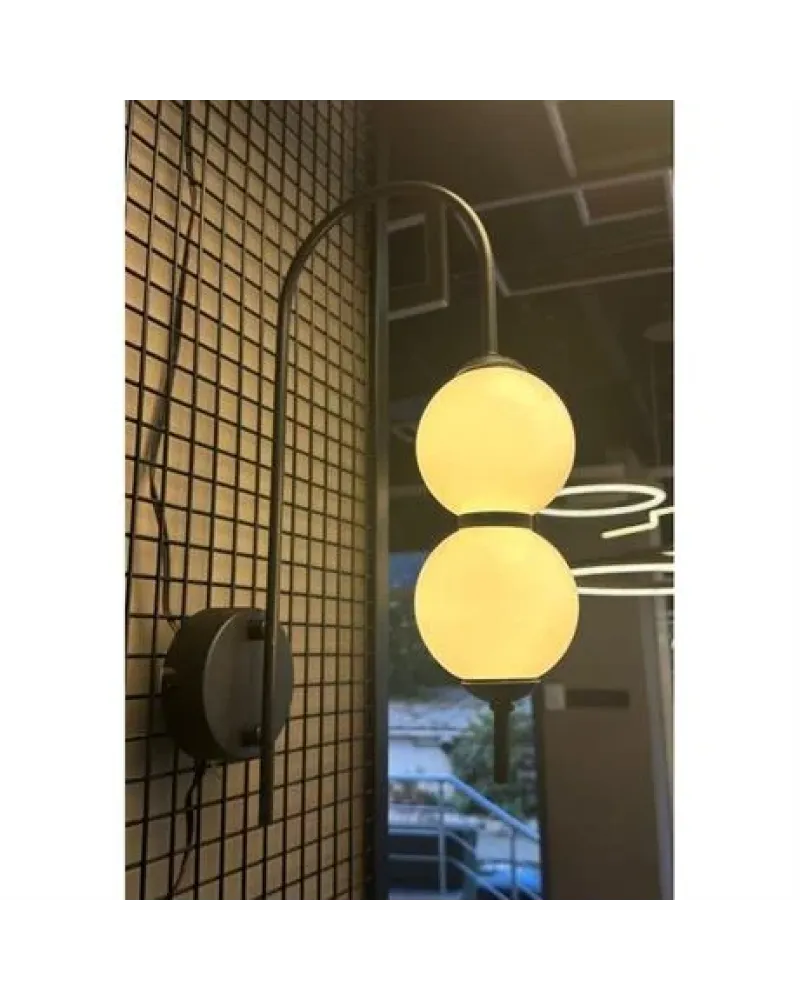 H:50CM KÜRELİ LED DUVAR APLİK ML74160