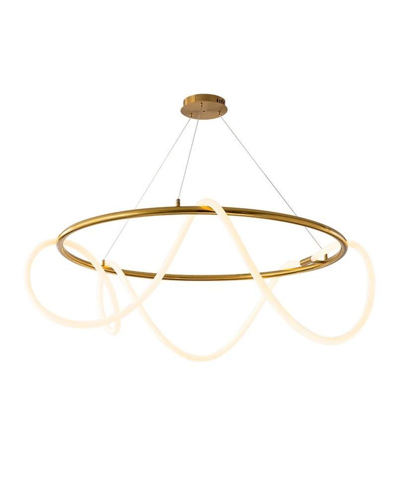 Ø60CM SLİME SİLİKON LED AVİZE SARKIT ML86023
