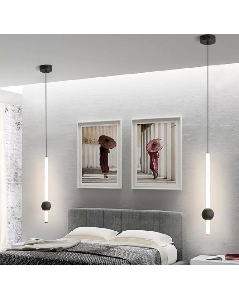 H:65CM POLİKARBON BORU LED AVİZE SARKIT ML83071P