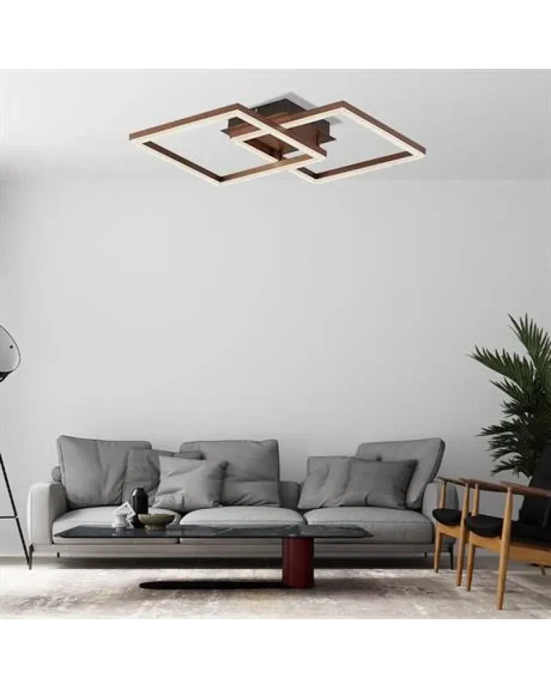 2*45x45CM LED AVİZE PLAFONYER ML30302P