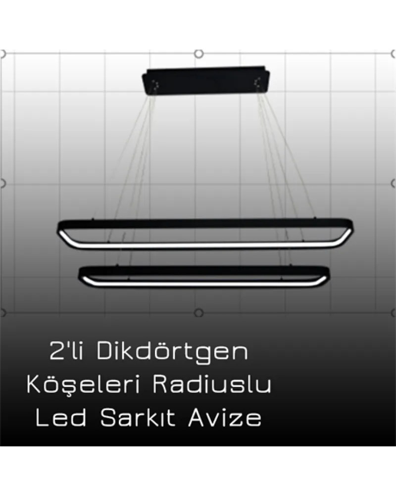 110*25CM EKO LED AVİZE SARKIT ML30024