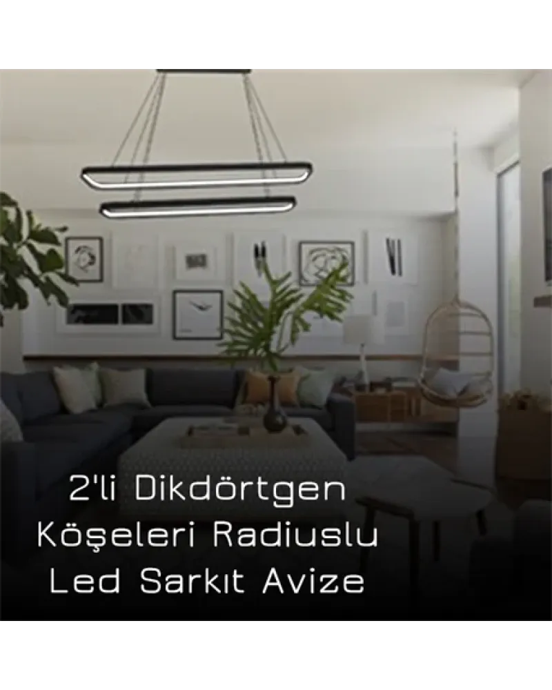 110*25CM EKO LED AVİZE SARKIT ML30024