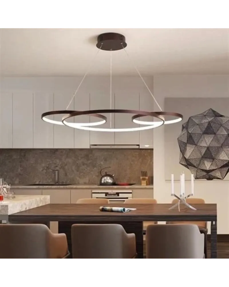 Ø65-50-35CM KÜME LED AVİZE SARKIT ML30062