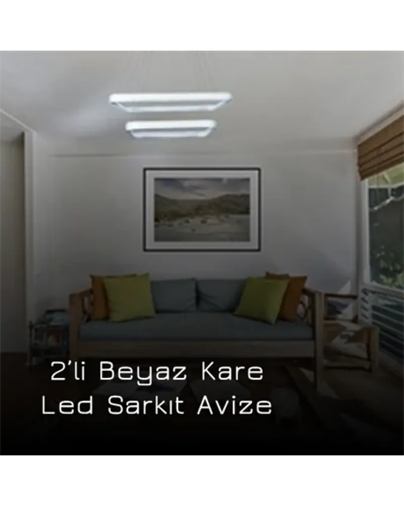 60*60CM BALIKSIRTI LED AVİZE SARKIT ML30013