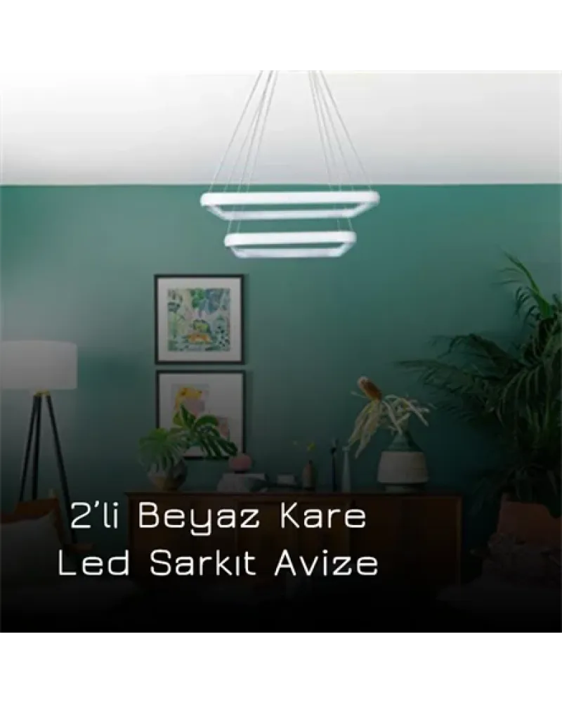 60*60CM BALIKSIRTI LED AVİZE SARKIT ML30013