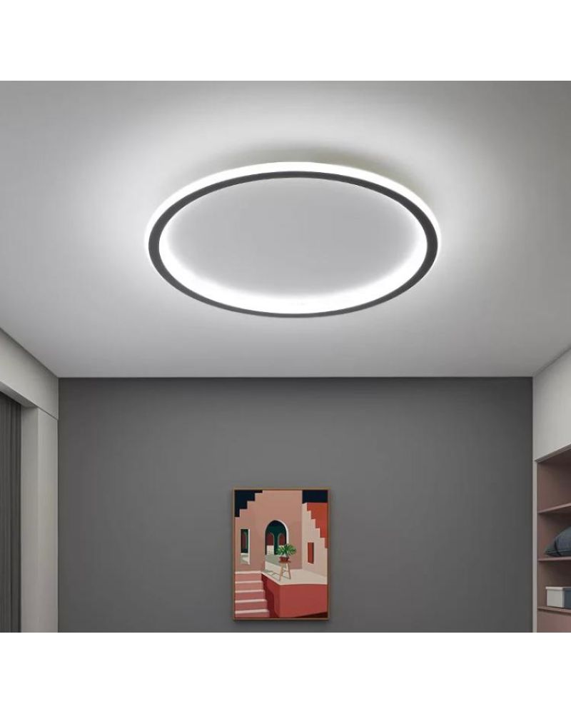 Ø40CM İÇE VE DIŞA IŞIK LED AVİZE PLAFONYER ML54104