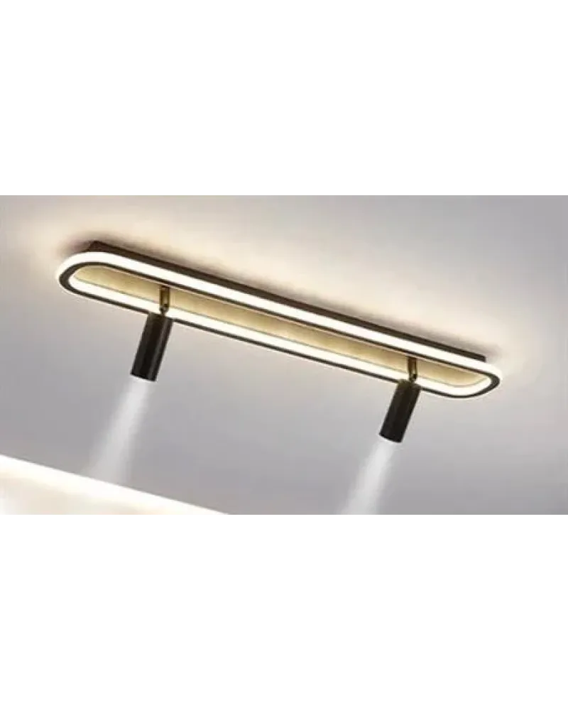 60CM SPOTLU ELİPS LED AVİZE PLAFONYER ML31048