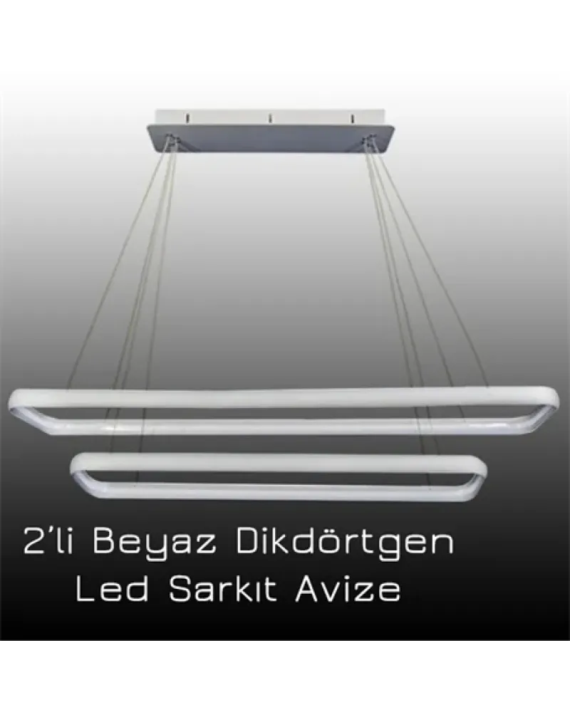 110*25CM BALIKSIRTI LED AVİZE SARKIT ML30023