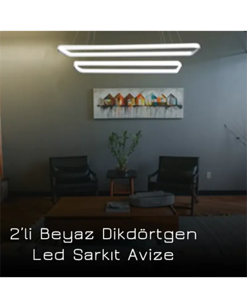 110*25CM BALIKSIRTI LED AVİZE SARKIT ML30023