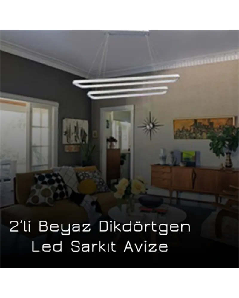 110*25CM BALIKSIRTI LED AVİZE SARKIT ML30023
