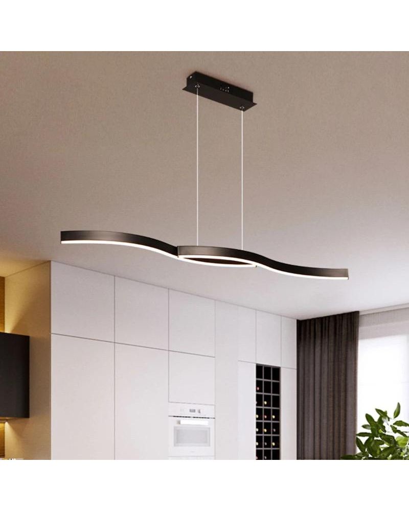120CM İKİLİ S LED AVİZE SARKIT ML61802