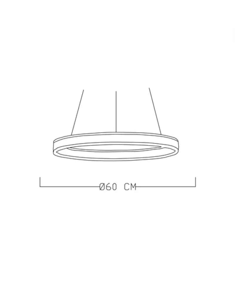 Ø60CM LED AVİZE SARKIT ML61901