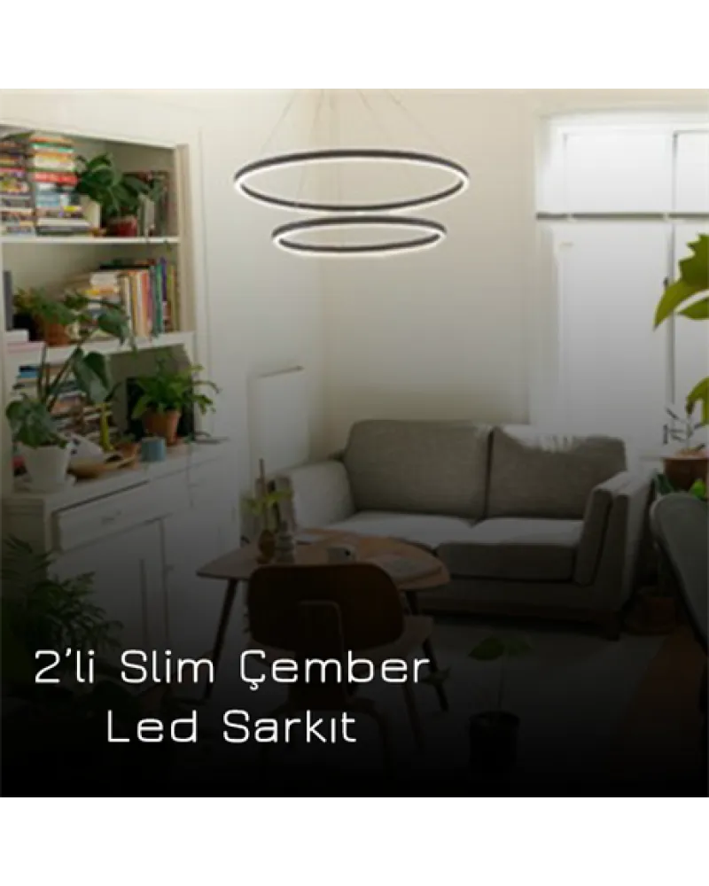 Ø40-60CM Ü.K.E LED AVİZE SARKIT ML30042