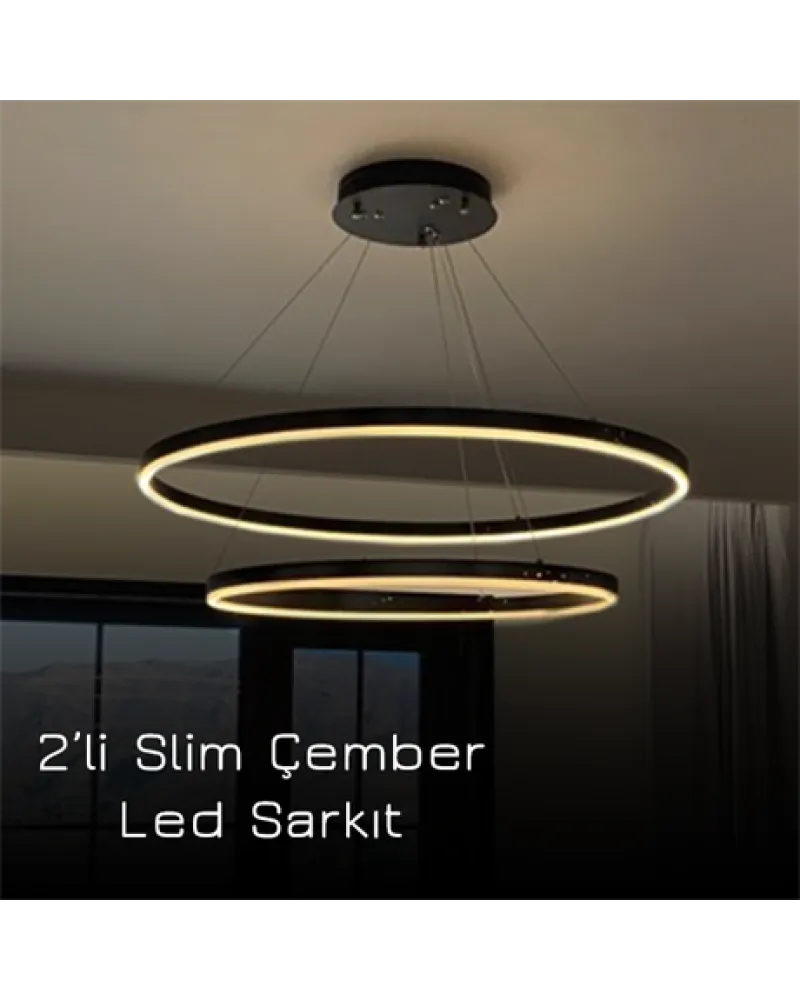 Ø40-60CM Ü.K.E LED AVİZE SARKIT ML30042