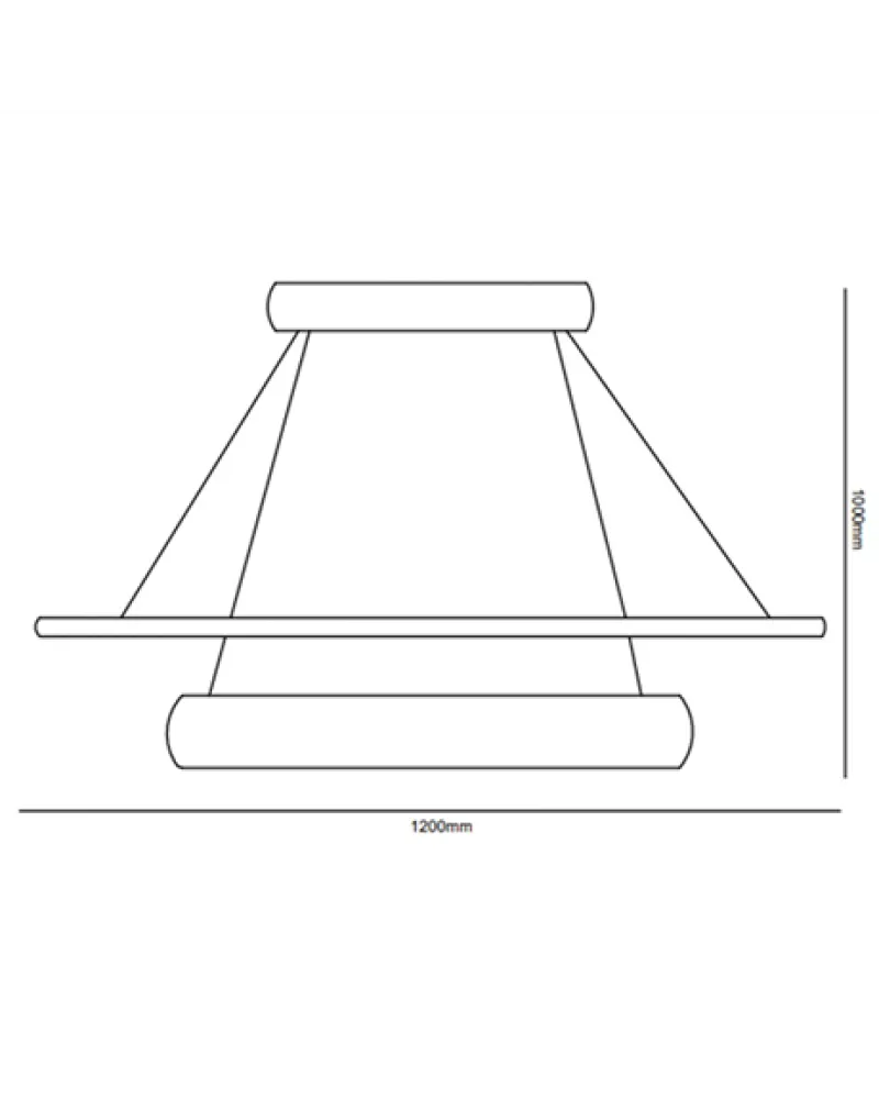 120*18CM EKO LED AVİZE SARKIT ML34205