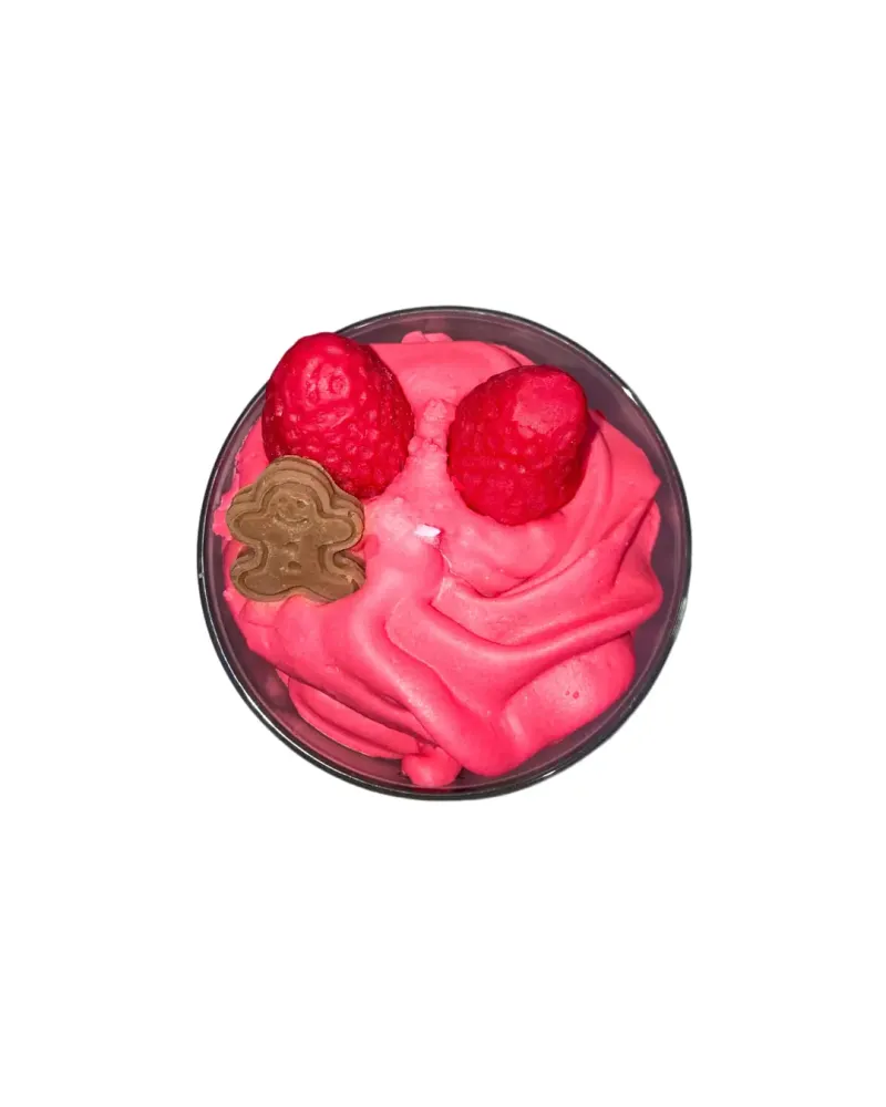 Çilekli Soya Wax Mum 200cc