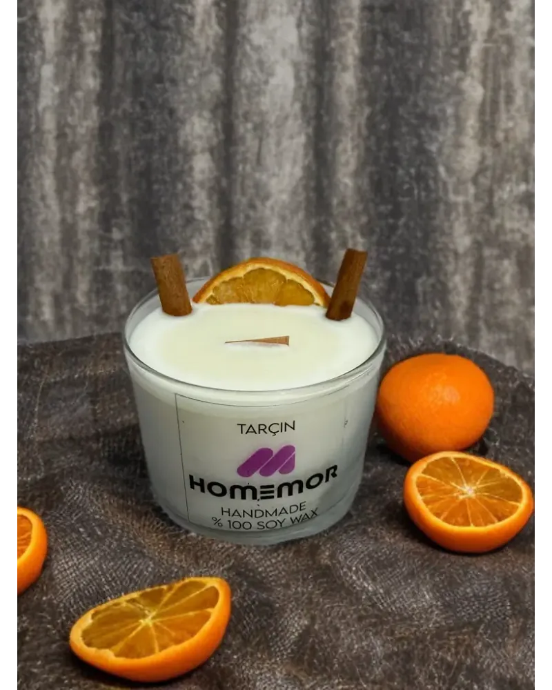 Tarçın Kokulu Soya Wax Mum 200cc