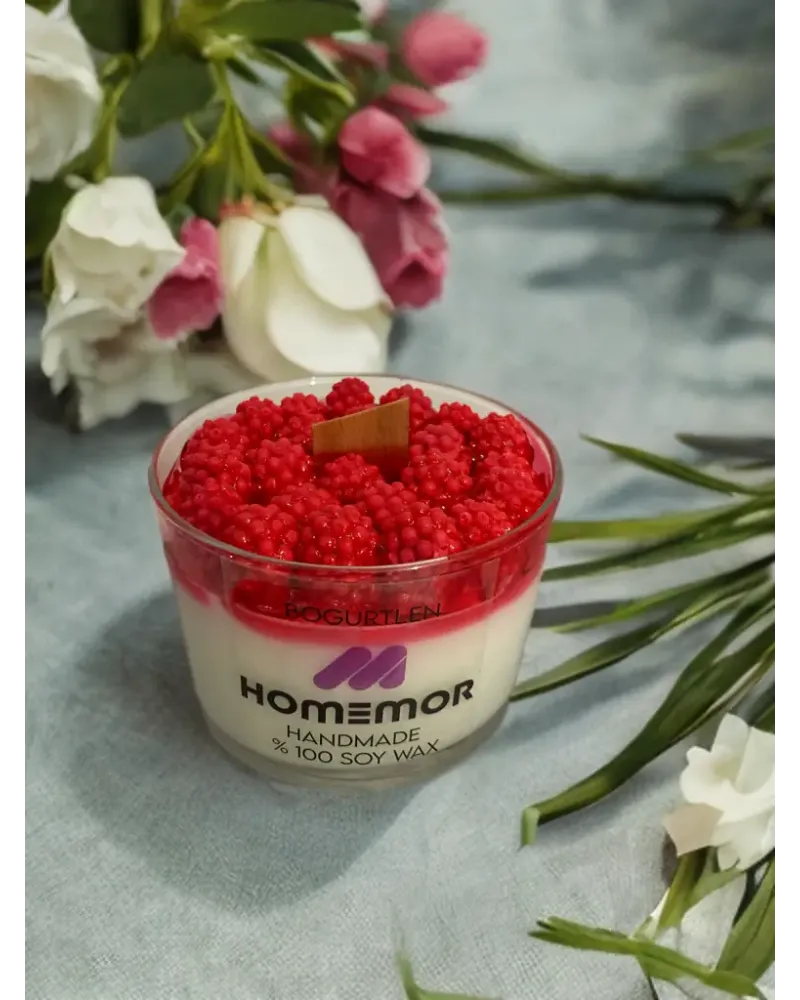 Böğürtlen Soya Wax Jel Mum 200cc