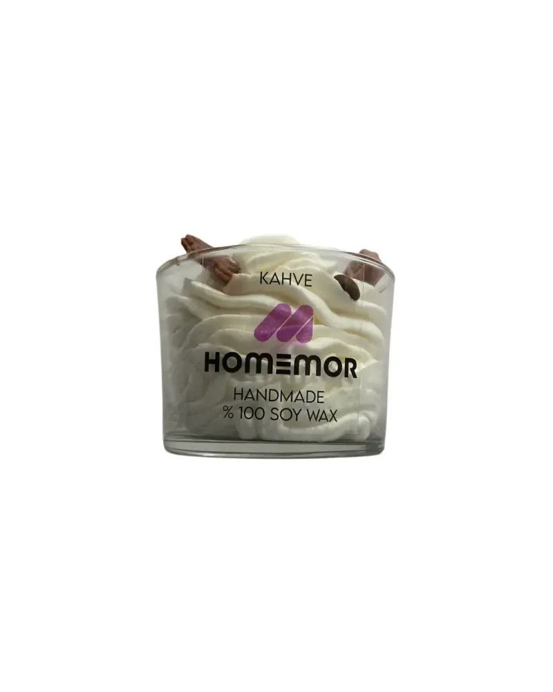 Kahveli Soya Wax Mum 200cc
