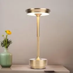 Gold Şarjlı Masa Lambası