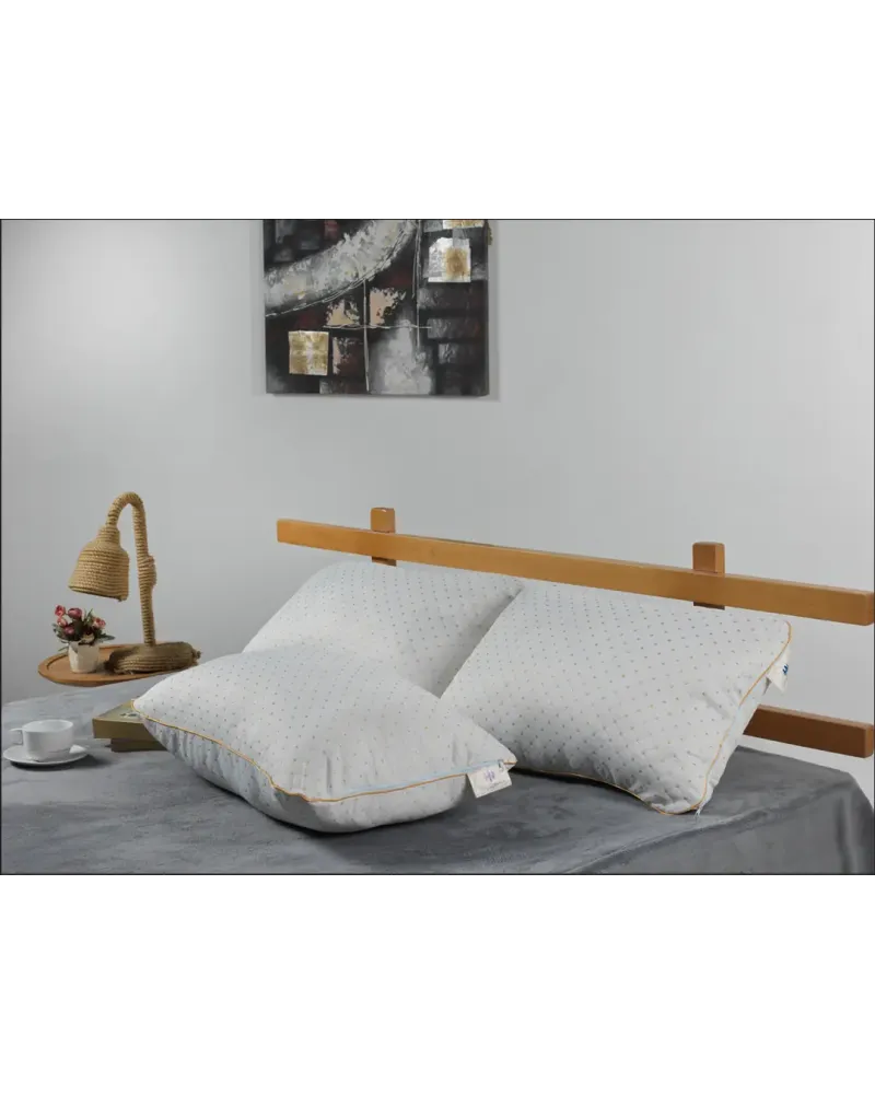 Boncuk Elyaf Dolgulu Konforlu Yastık 45x65 cm