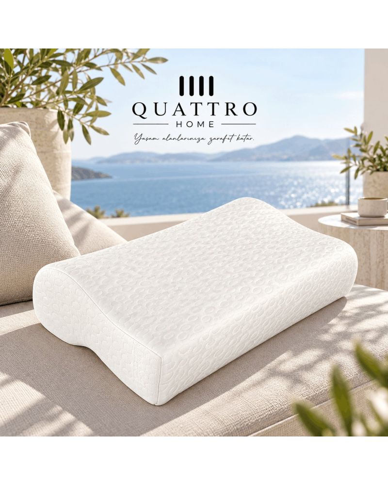 Visco Yastık 40x60x11 cm Yüksek Yoğunluklu Memory Foam