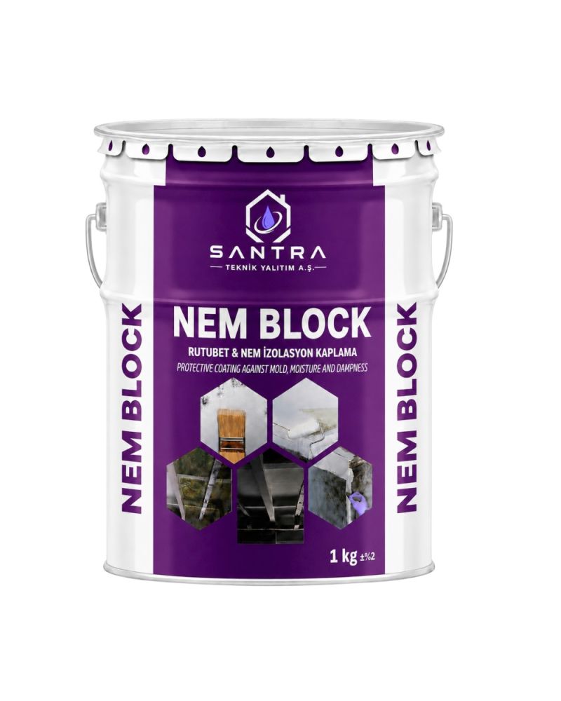 Nem Block Küf Nem ve Rutubet Önleyici Koruyucu Kaplama