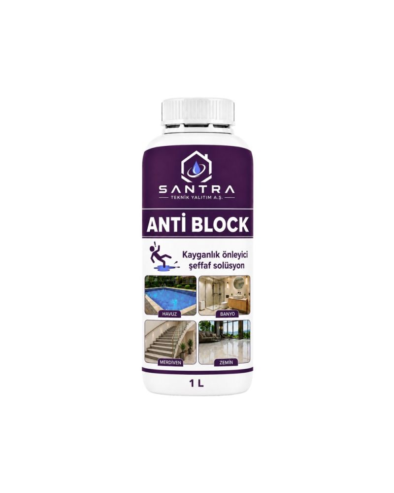 Anti Block Şeffaf Kaydırmaz Zemin Solüsyonu