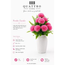 Quattrohome Lüks 10 Kasımpatı Demeti Pembe Zerafet