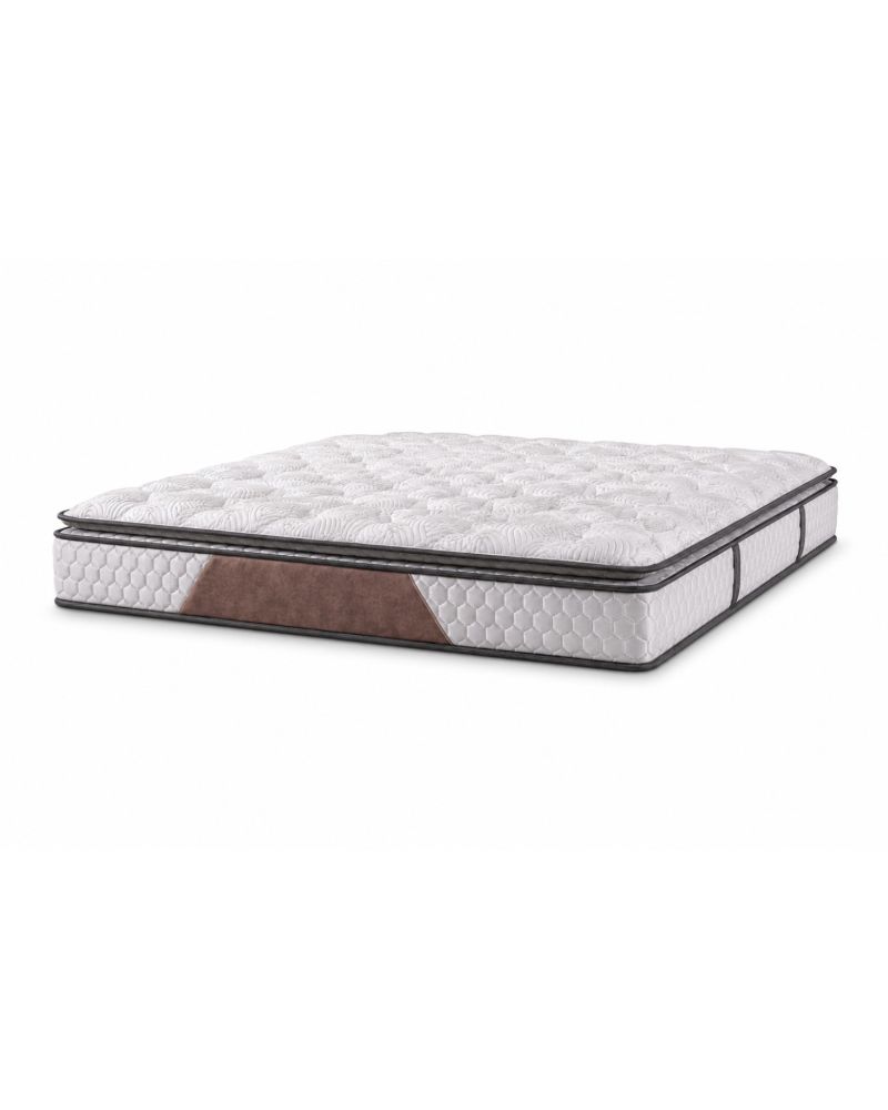 Veroke Premium Çift Kişilik Yatak Seti Ortopedik Pocket Yaylı Sandıklı Baza Başlık Takımı