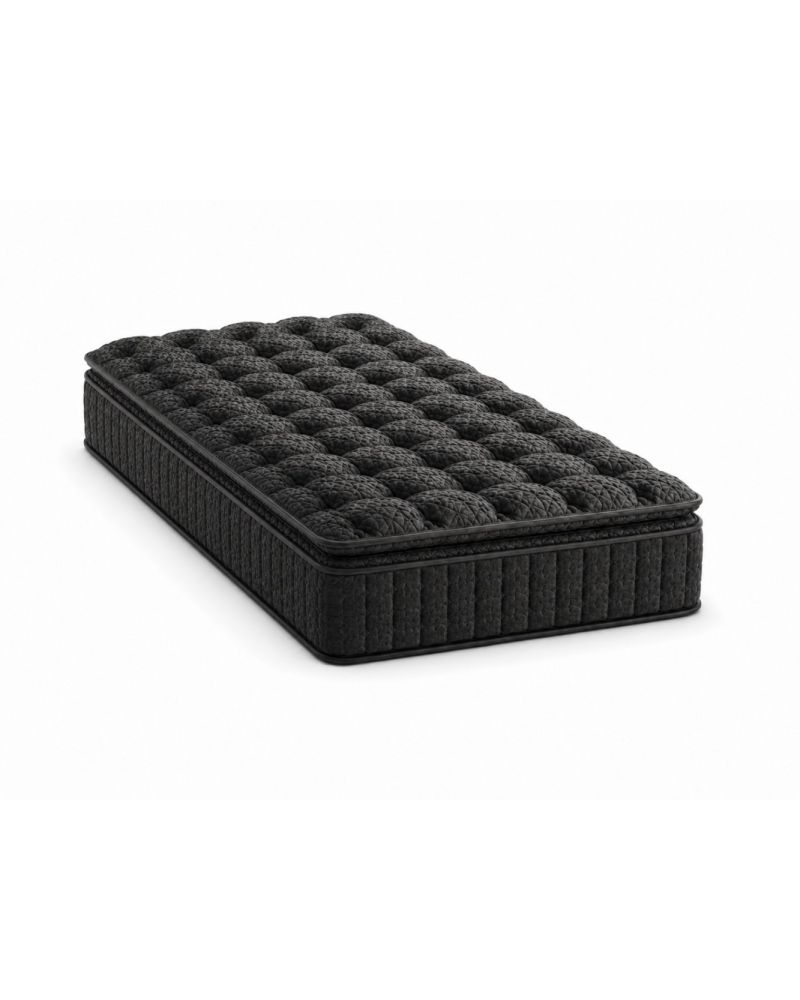 Luxora Tek Kişilik Visco Yatak Ortopedik Pocket Yaylı Çift Taraflı Yatak 32 cm Peluş Kumaşlı Premium Yatak