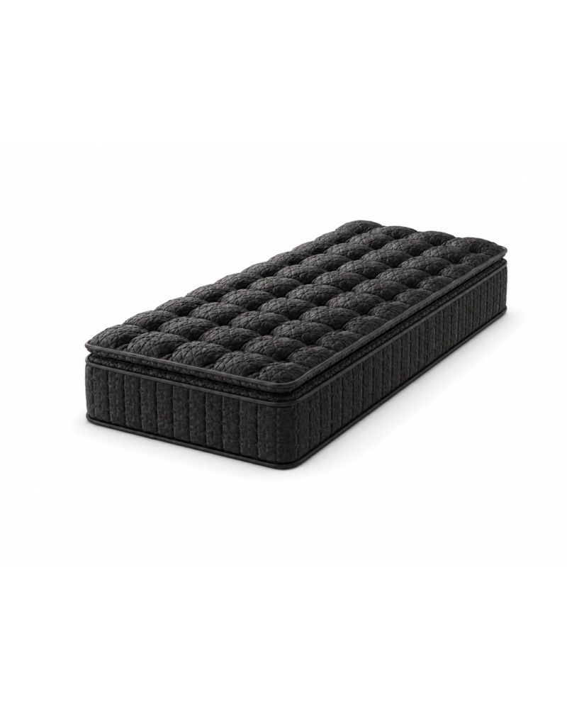 Luxora Tek Kişilik Visco Yatak Ortopedik Pocket Yaylı Çift Taraflı Yatak 32 cm Peluş Kumaşlı Premium Yatak