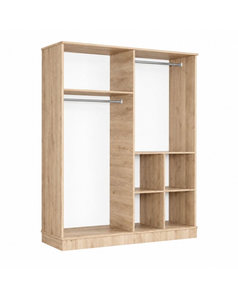 Verona 4 Kapaklı Aynalı Dolap-Genişlik: 160 cm Derinlik: 52 cm Yükseklik: 200 cm
