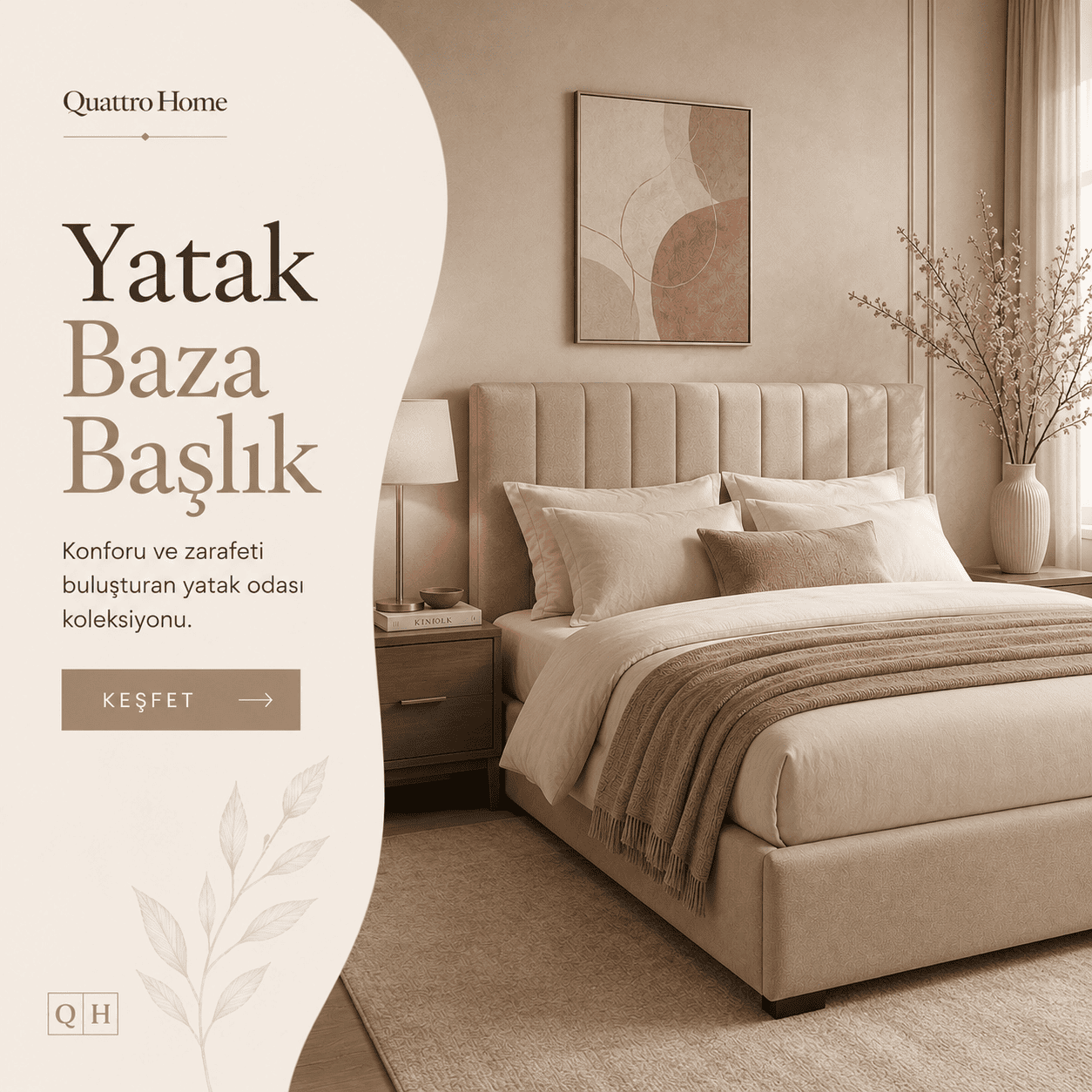Yatak Baza Başlık